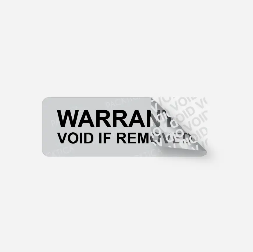 Destructive & Warranty Stickers 